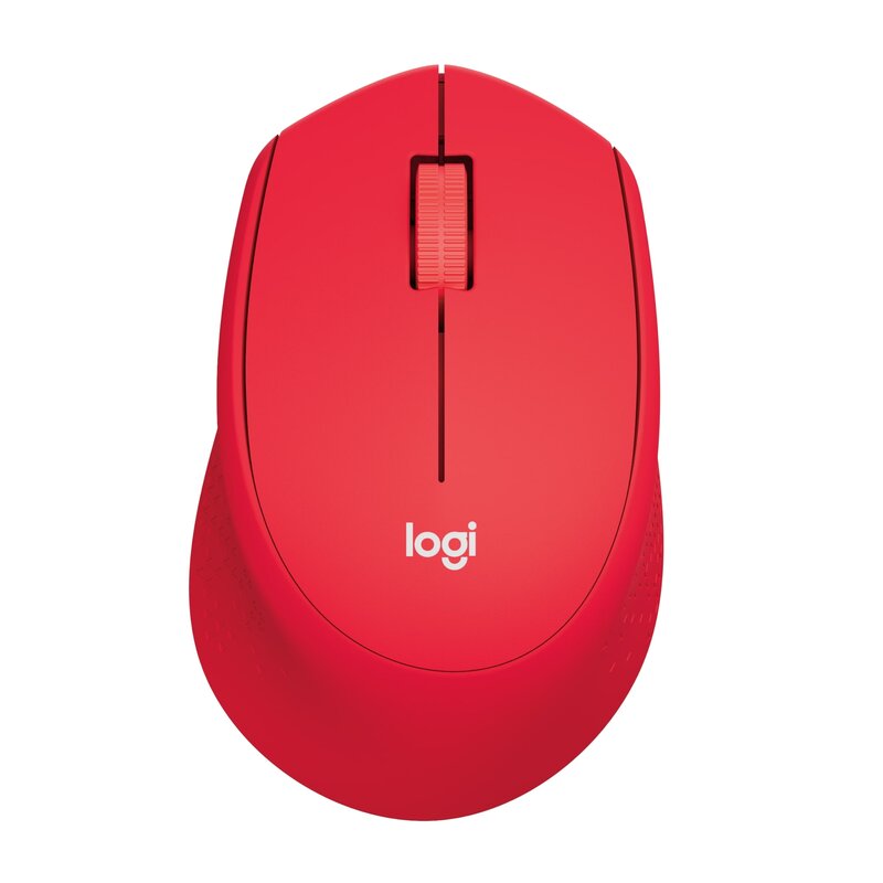 Mysz LOGITECH M330 Silent Czerwony