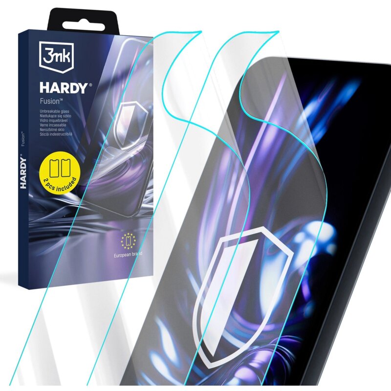 Szkło hybrydowe 3MK Hardy Fusion do Honor Magic8 Lite (2 szt.)