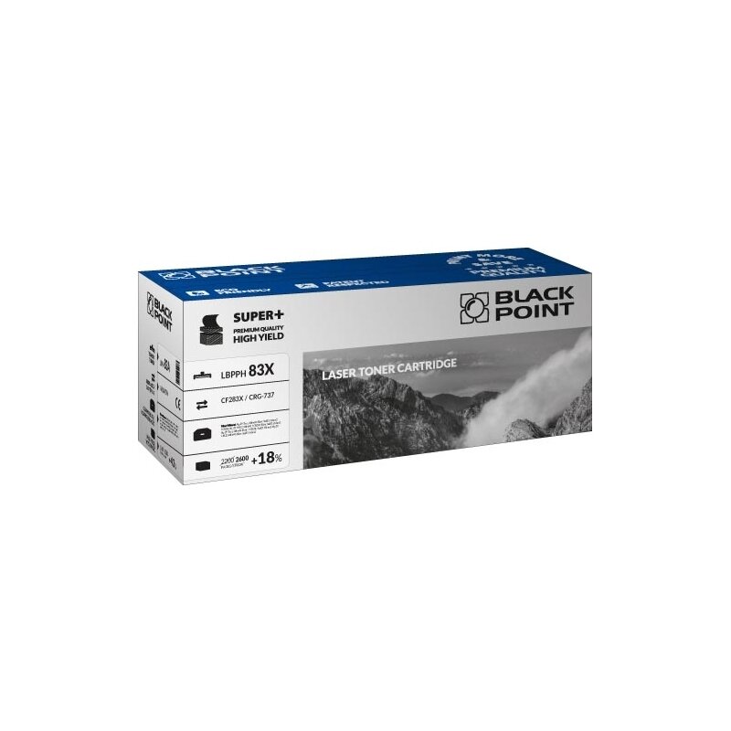 Toner BLACK POINT HP CF283X Czarny