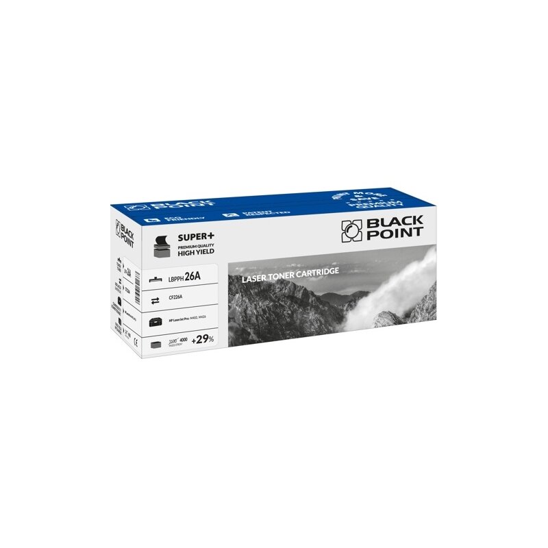 Black Point LBPPH26A (zamiennik CF226A nr 26A) Czarny