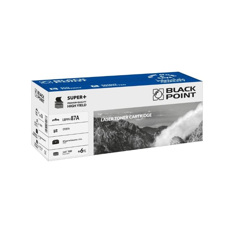 Toner BLACK POINT LBPPH87A Czarny
