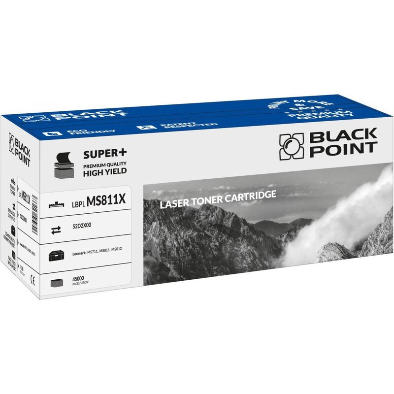 Toner BLACK POINT LBPLMS811X Czarny