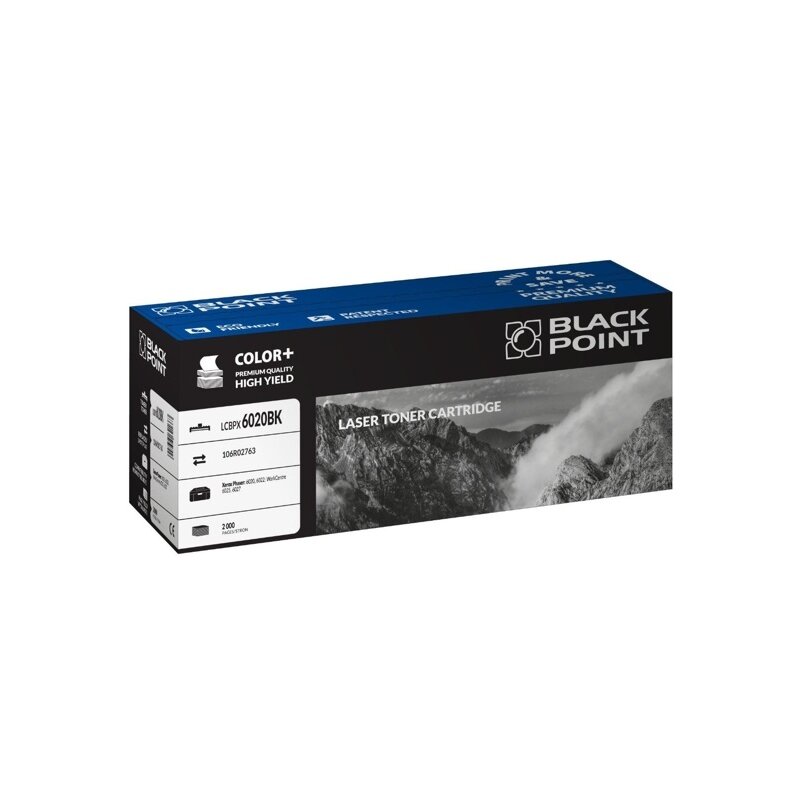 Toner BLACK POINT LCBPX6020BK Czarny