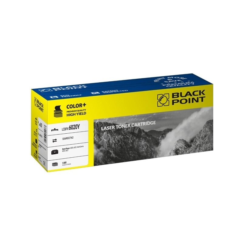 Toner BLACK POINT LCBPX6020Y Żółty