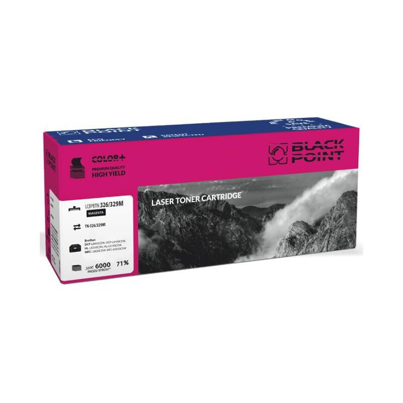 Toner BLACK POINT LCBPBTN326/329M Magenta