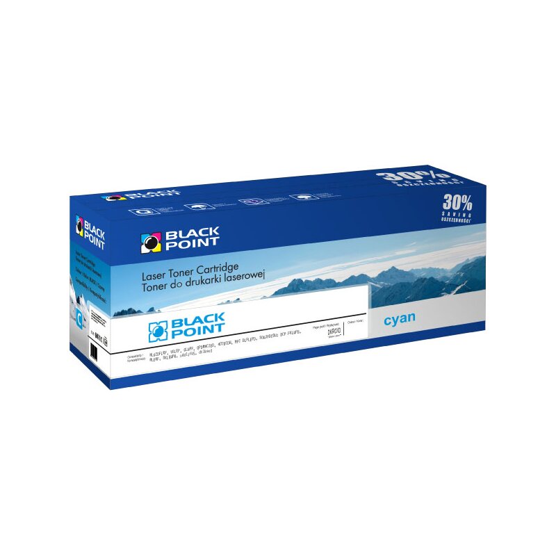 Toner BLACK POINT LCBPH1600C Cyan