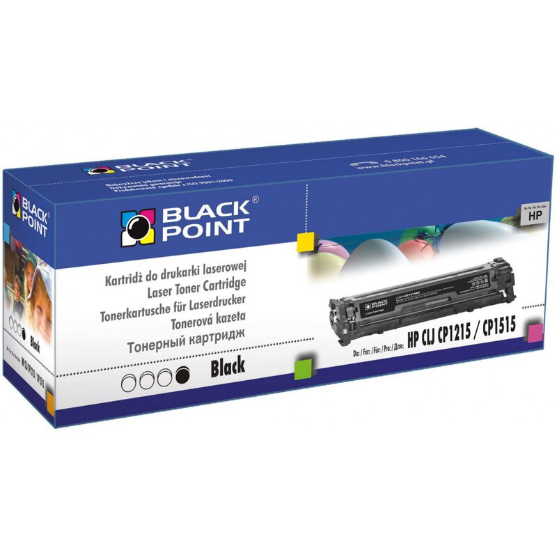 Black Point LCBPHCP1215BK (zamiennik CB540A nr 125A) Czarny