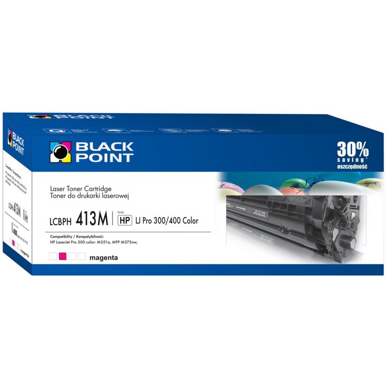Black Point LCBPH413M (zamiennik CE413A nr 305A) Purpurowy