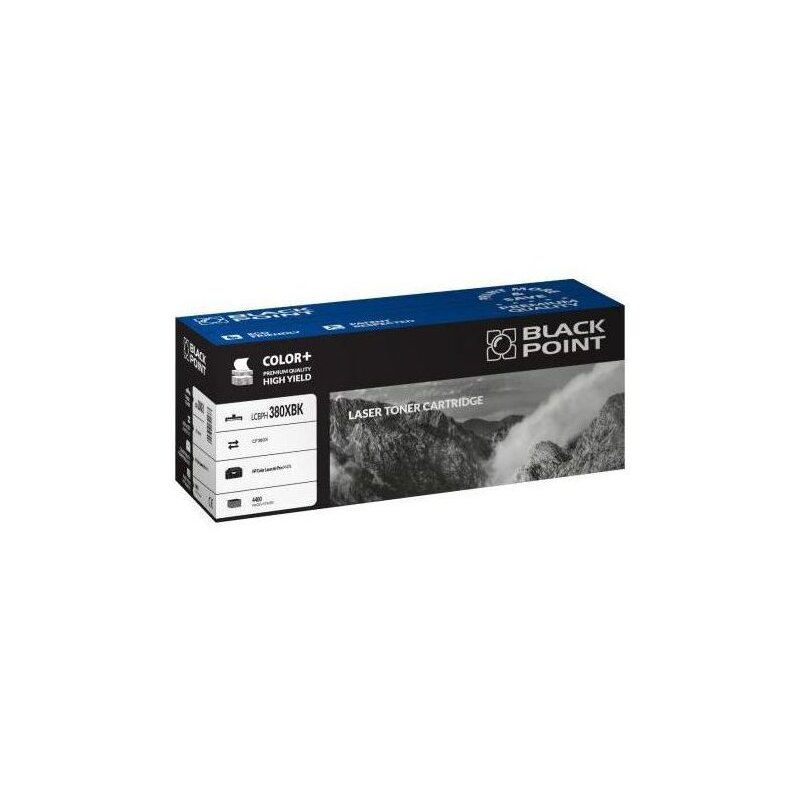 Black Point LCBPH380XBK (zamiennik CF380X nr 312X) Czarny