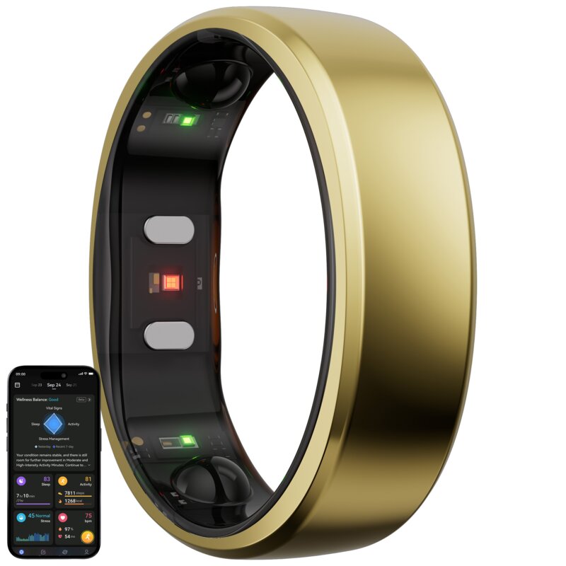 Smartring RINGCONN Gen 2 r.14 Złoty