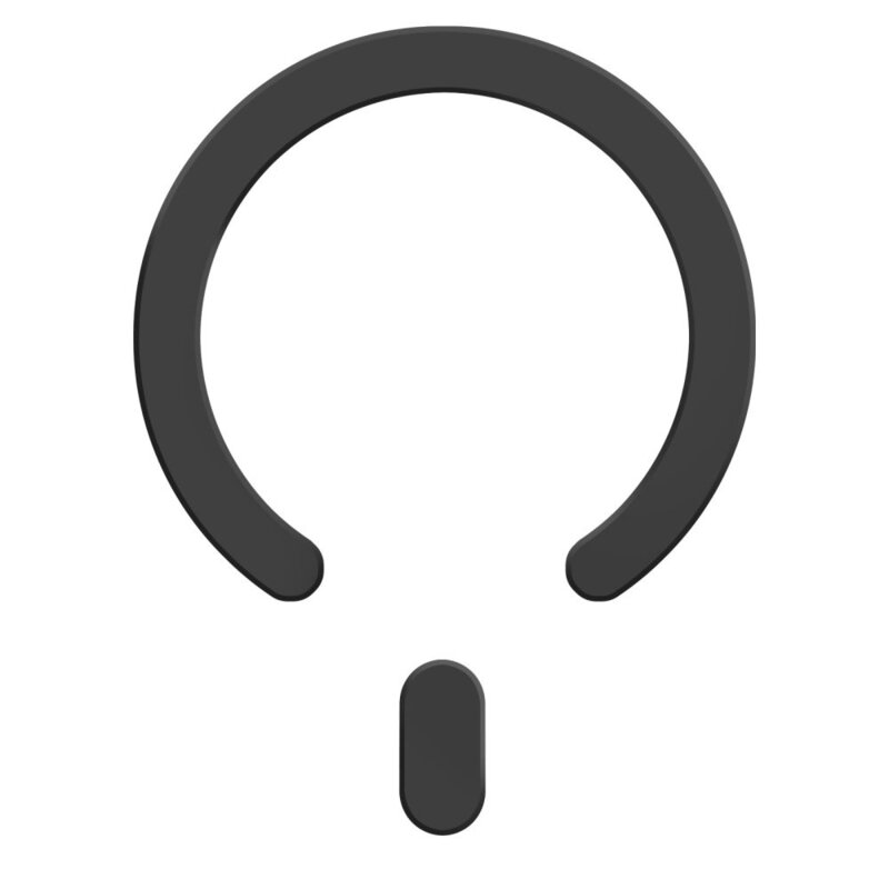 Blaszka magnetyczna TECH-PROTECT MMP-200 MagSafe Ring Czarny