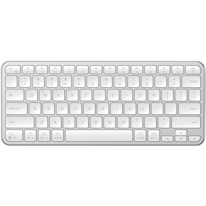 Klawiatura SATECHI Slim EX1 Srebrny