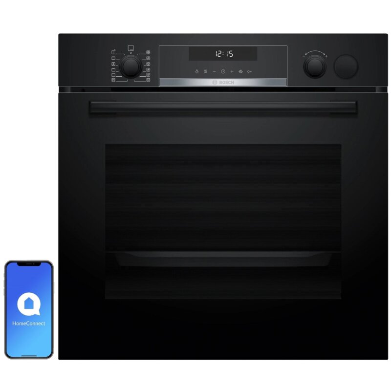 Piekarnik BOSCH HRG578CB7 Elektryczny parowy Czarny A+