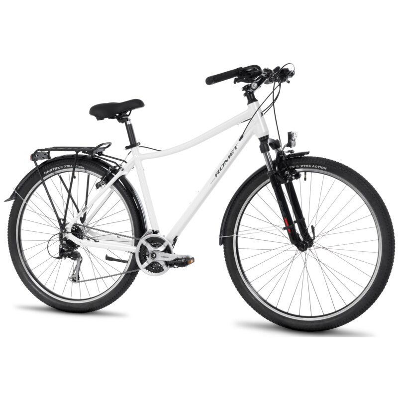 Rower trekkingowy ROMET Wagant Suv L PV A U18 28 cali Biały