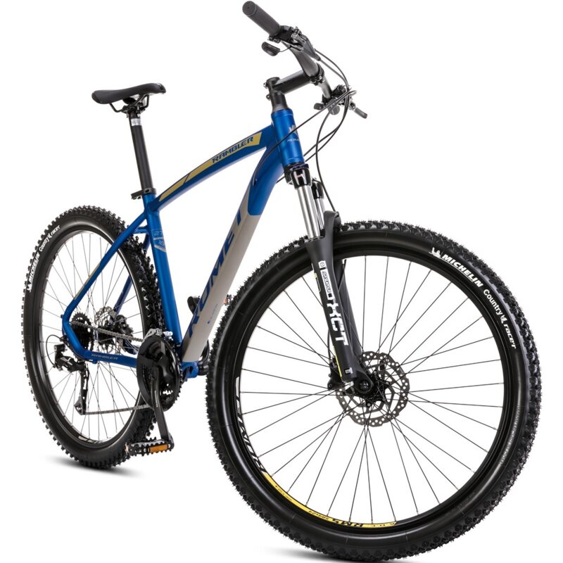 Rower górski MTB ROMET Rambler R7.3 B U18 27.5 cala Niebiesko-żółty
