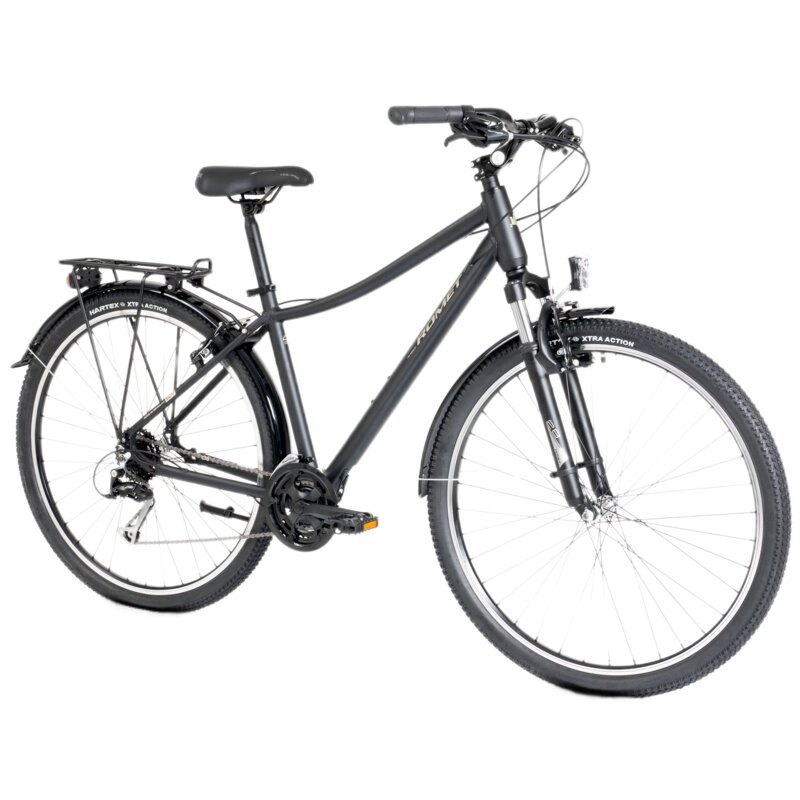 Rower trekkingowy ROMET Wagant SUV L PV U18 28 cali Czarny