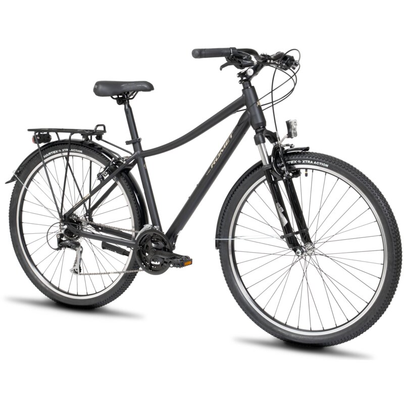 Rower trekkingowy ROMET Wagant Suv L PV B U18 28 cali Czarny