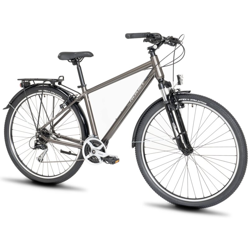 Rower trekkingowy ROMET Wagant Suv H PV B U18 28 cali Grafitowy