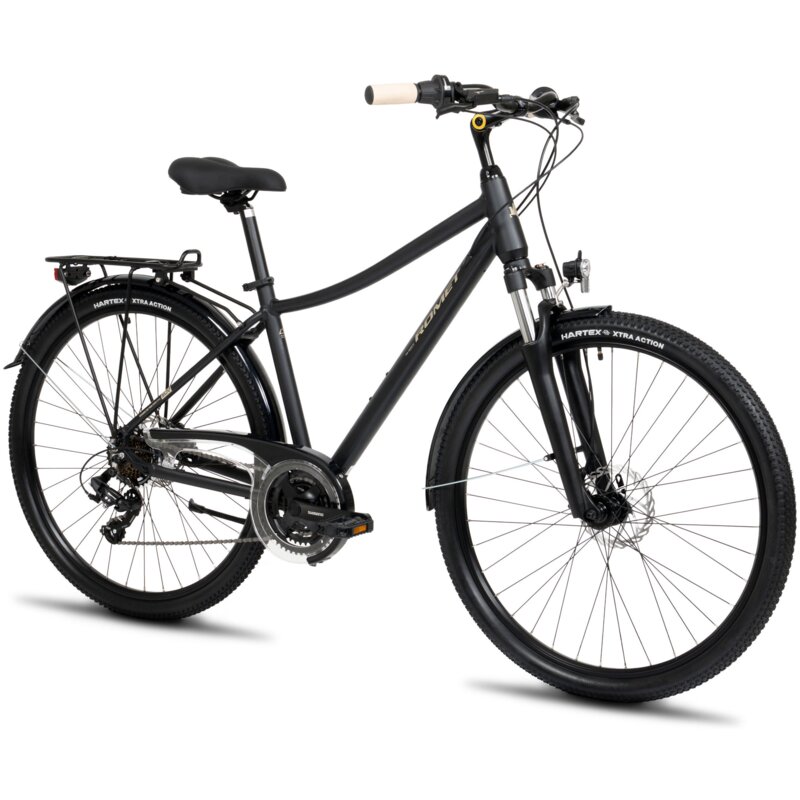 Rower trekkingowy ROMET Wagant SUV L HT A U18 28 cali Czarny