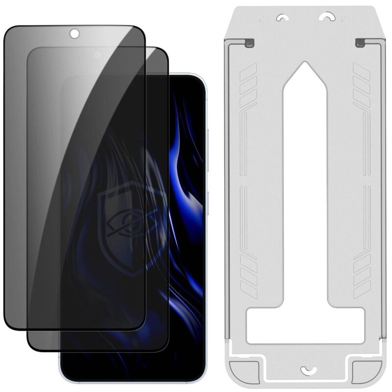 Szkło prywatyzujące 3MK Hardy Privzone 9H do Samsung Galaxy S26+ (2 szt.)