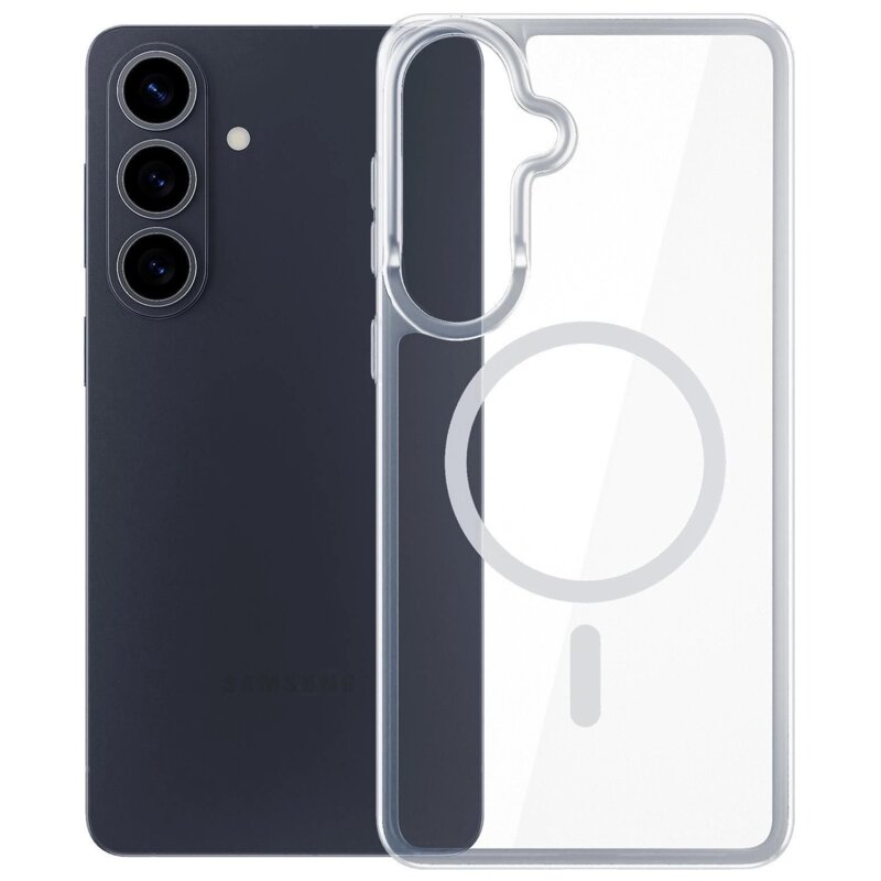 Etui 3MK Hardy Liqforce MagCase do Samsung Galaxy S26 Przezroczysty