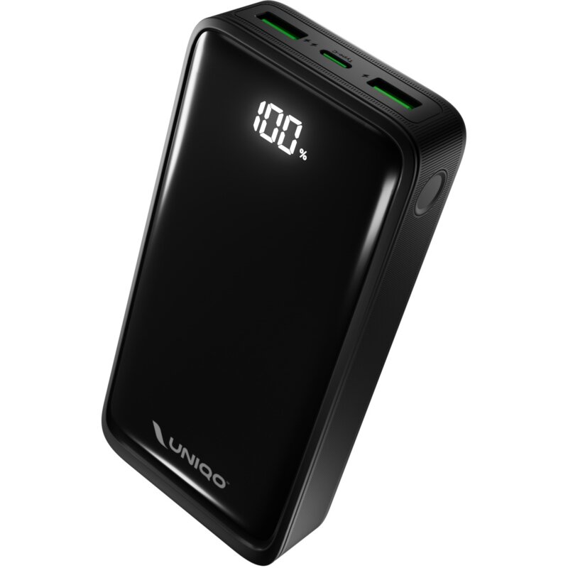 Powerbank UNIQO UQBB20000PD20LCD 20000 mAh 22.5W Czarny
