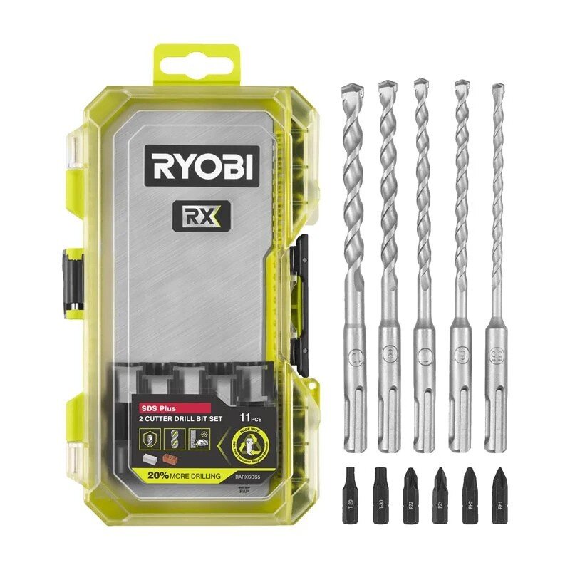 Zestaw wierteł i bitów RYOBI RARXSDS5 (11 szt.)