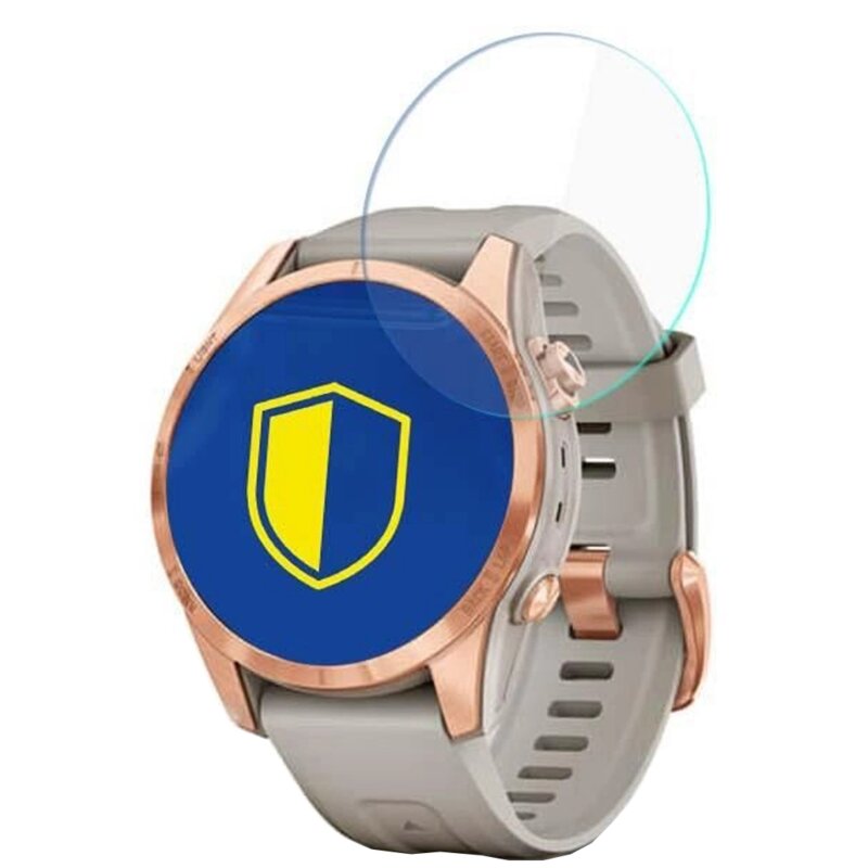 Szkło hybrydowe 3MK Hardy Fusion Watch Protection do Garmin Fenix 7S Pro Solar
