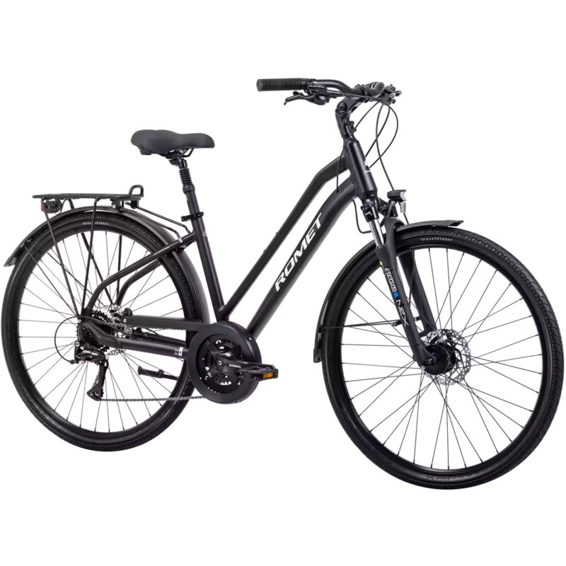 Rower trekkingowy ROMET Gazela 3.0 D19 28 cali Czarny