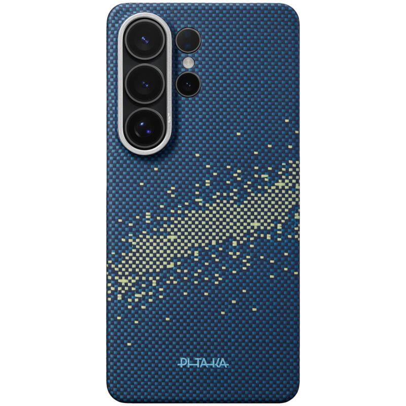 Pitaka Edge Case MagSafe do Galaxy S26 Ultra milky way galaxy