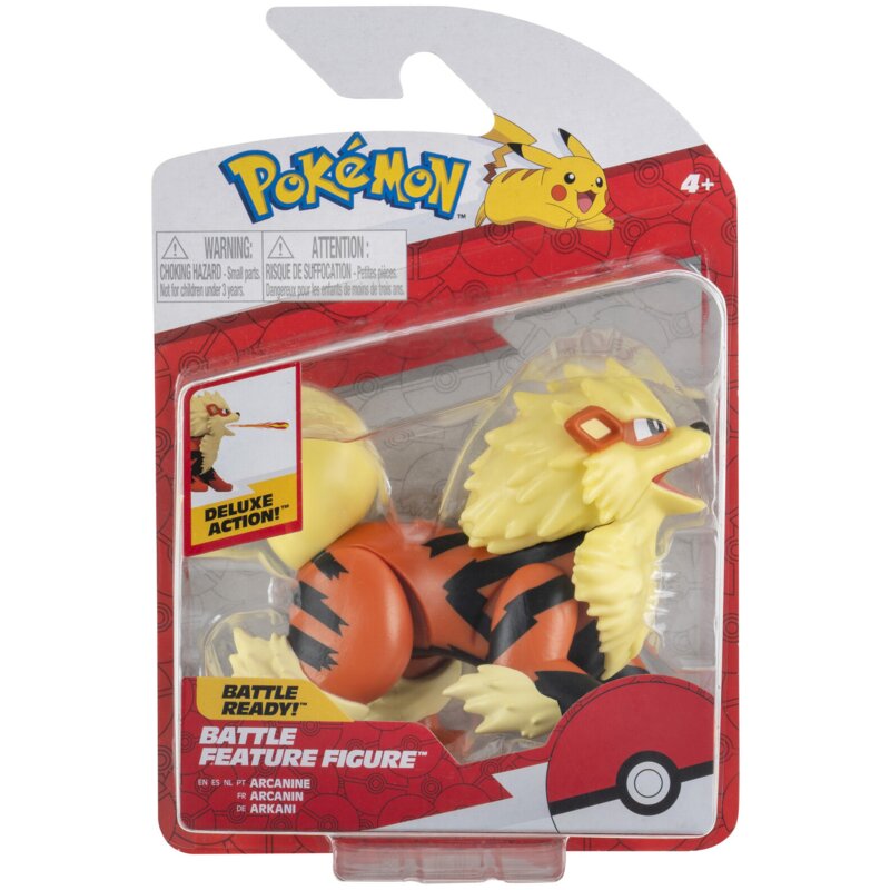 Figurka JAZWARES Pokémon Battle Arcanine PKW0009