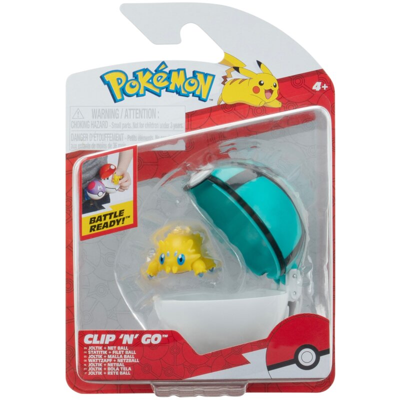 Figurka JAZWARES Pokémon Clip 'N' Go Joltik PKW3632