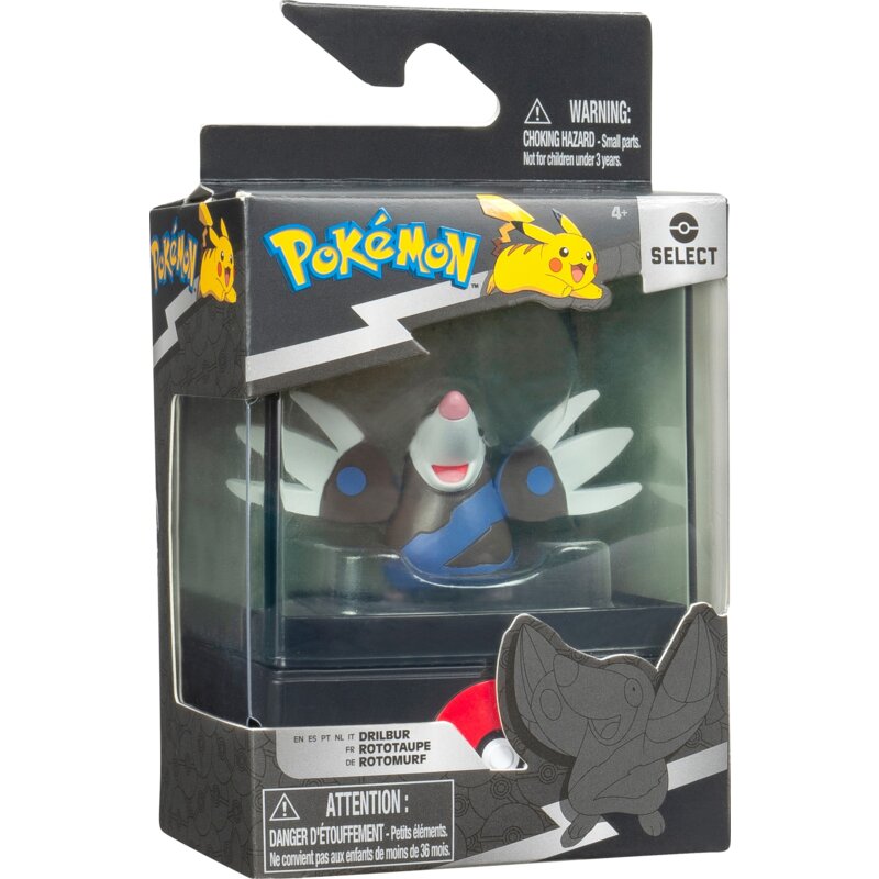 Figurka JAZWARES Pokémon Select Drilbur PKW3698