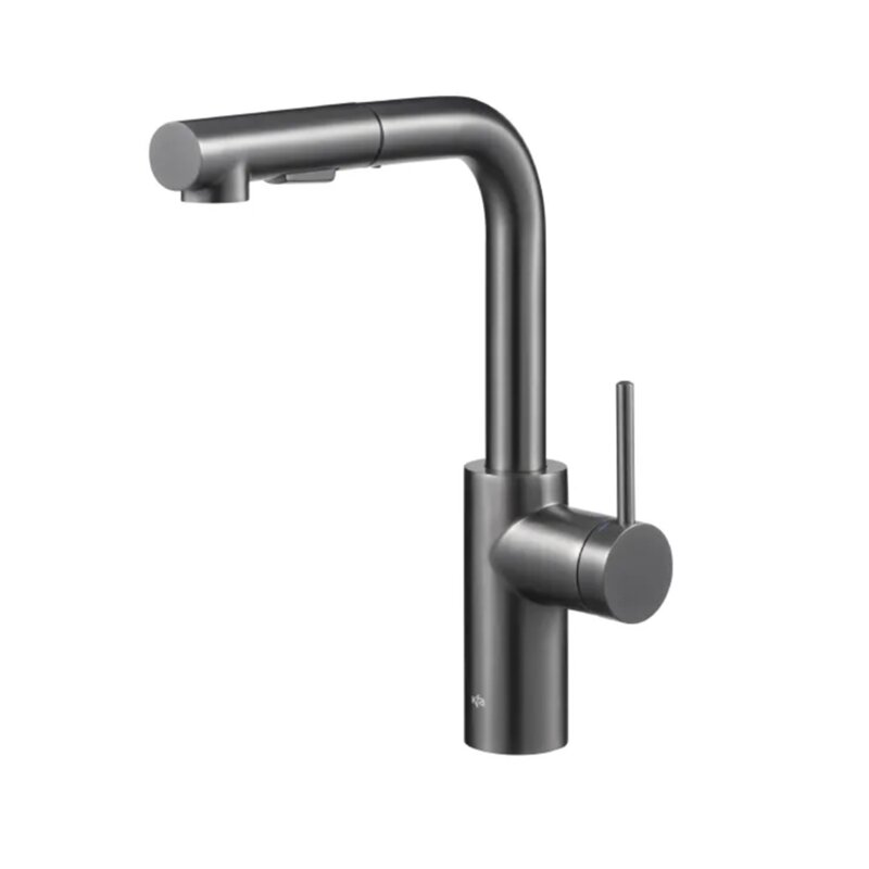 Bateria Kuchenna Stojąca KFA Duero Basic z Wyciąganą i obrotową wylewką Szary metaliczny 6623-110-61