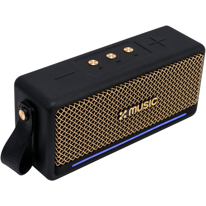 Głośnik mobilny XMUSIC BTS550K Radio FM Czarny