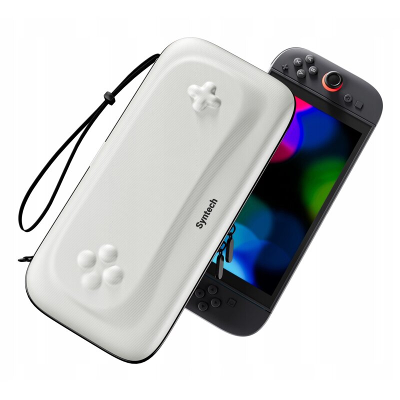 Etui SYNTECH G11 do Nintendo Switch 2 Biało-czarny