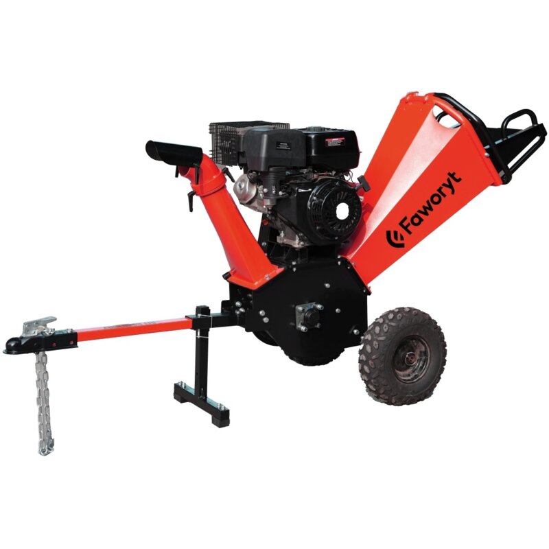 Rozdrabniacz do gałęzi FAWORYT GRS420D WR spalinowy 9kW średnica cięcia 130mm