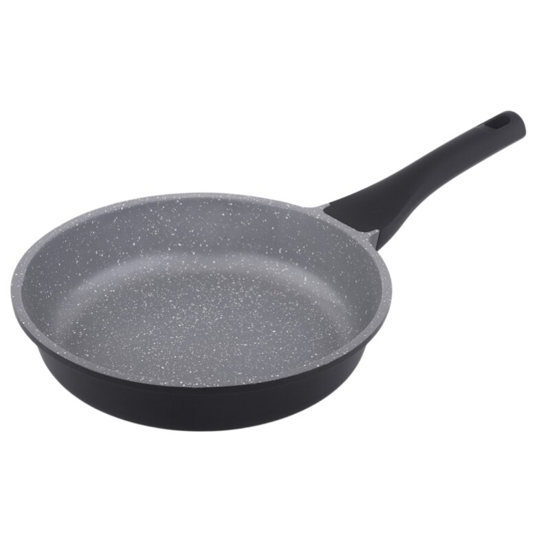 Patelnia GÖTZE & JENSEN FP24IG z powłoką ILAG Granitec, seria Competence, 24 cm