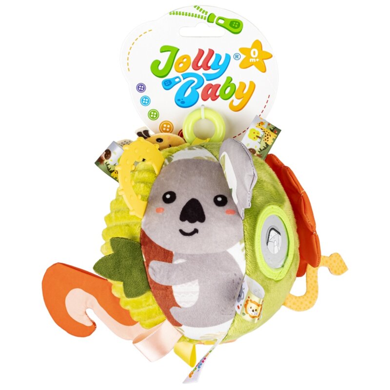 Piłka do zabawy JOLLY BABY Dżungla Deluxe JB 82611