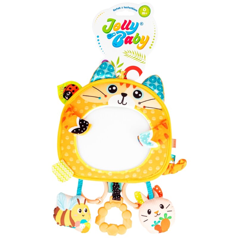 Zawieszka do wózka JOLLY BABY Kotek z lusterkiem JB82603