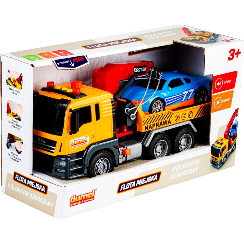 Samochód DUMEL Flota miejska Holownik Dźwigowy HT 30903