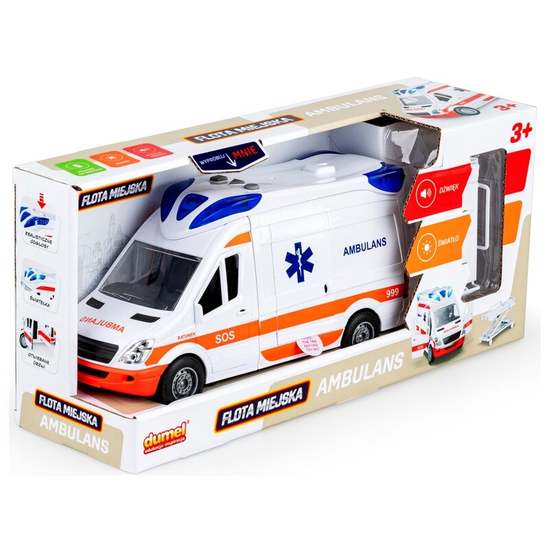 Samochód DUMEL Flota miejska Ambulans HT30908