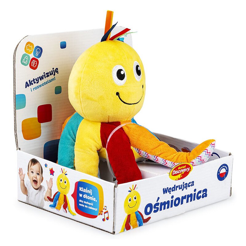 Zabawka interaktywna DUMEL Wędrująca Ośmiornica DD30829