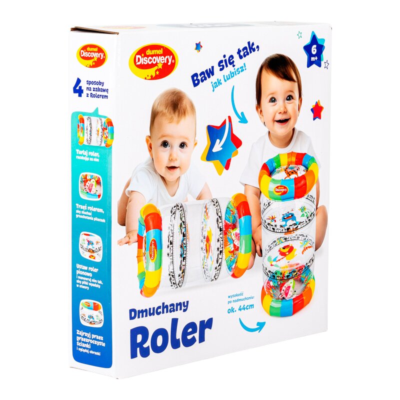 Zabawka edukacyjna DUMEL Kreatywna Dmuchany Roler DD30841
