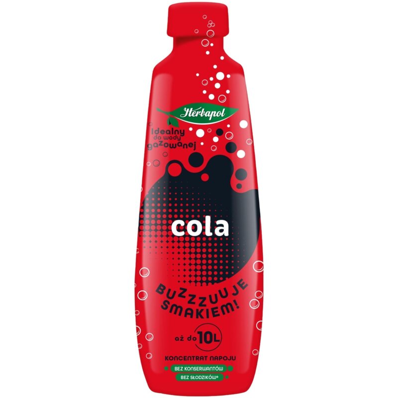 Koncentrat napoju HERBAPOL Cola 405 ml