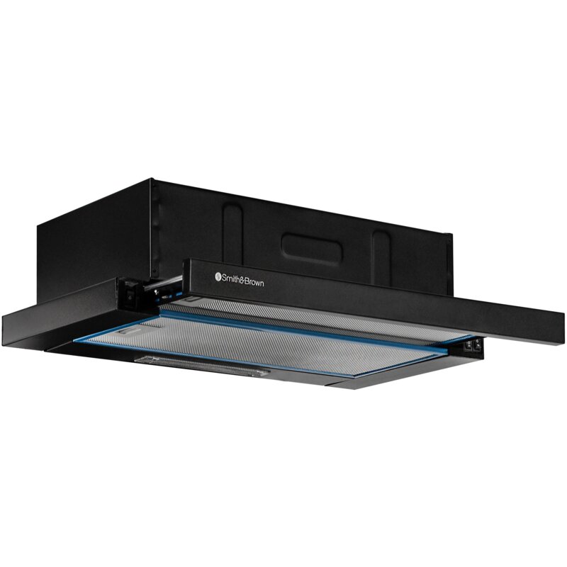Okap SMITH&BROWN SHT-621-B1 Czarny 301m3/h 61dB klasa C