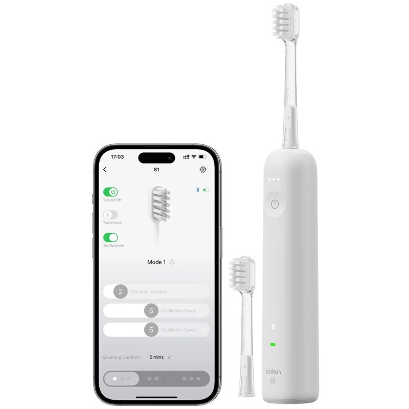 Laifen SZCZOTECZKA SONICZNA LAIFEN WAVE SE 1TB31-P SZARA