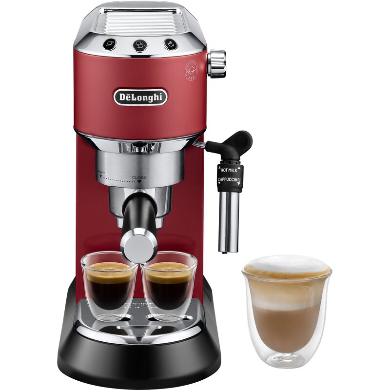 DeLonghi Dedica Style EC685.R Szerokość 14,9cm