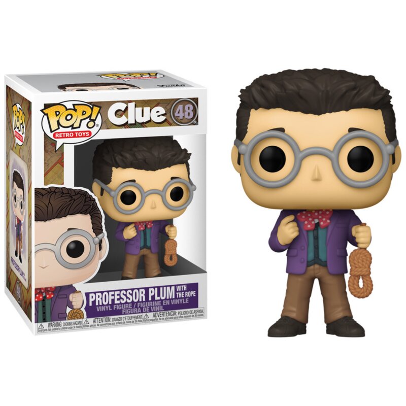 Figurka FUNKO Pop Clue Professor Plum with Rope