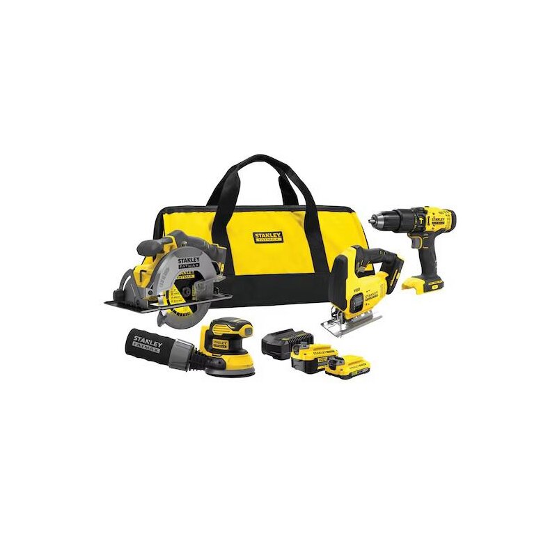 Zestaw elektronarzędzi STANLEY Fatmax SFMCK412MDS-QW